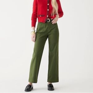 J Crew Sailor slim wide-leg chino pant